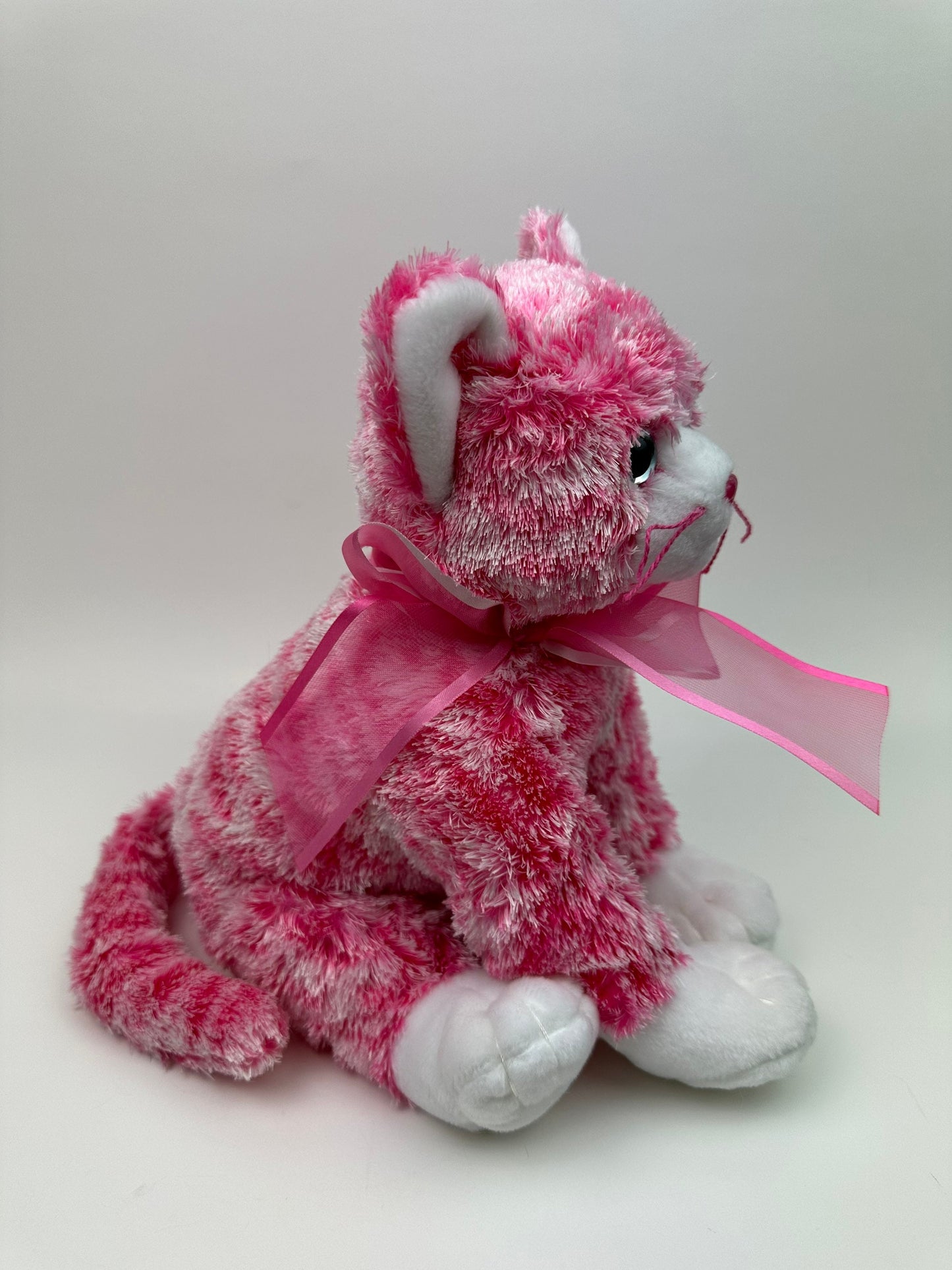 Ty Pinkys Collection “Sugarcat” the Pink Cat - Beanie Buddy Size *Rare* (12 inch)