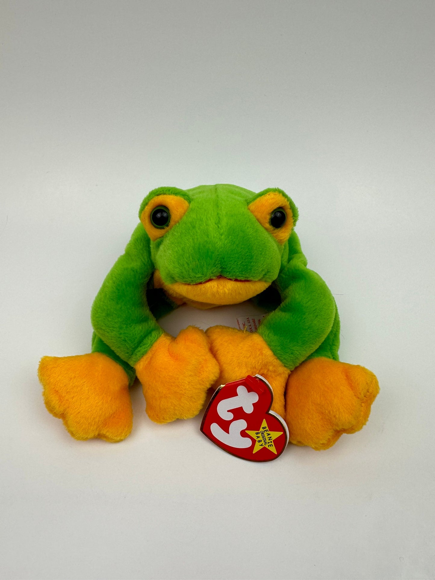 Ty Beanie Baby “Smoochy” the Frog! (8 inch)