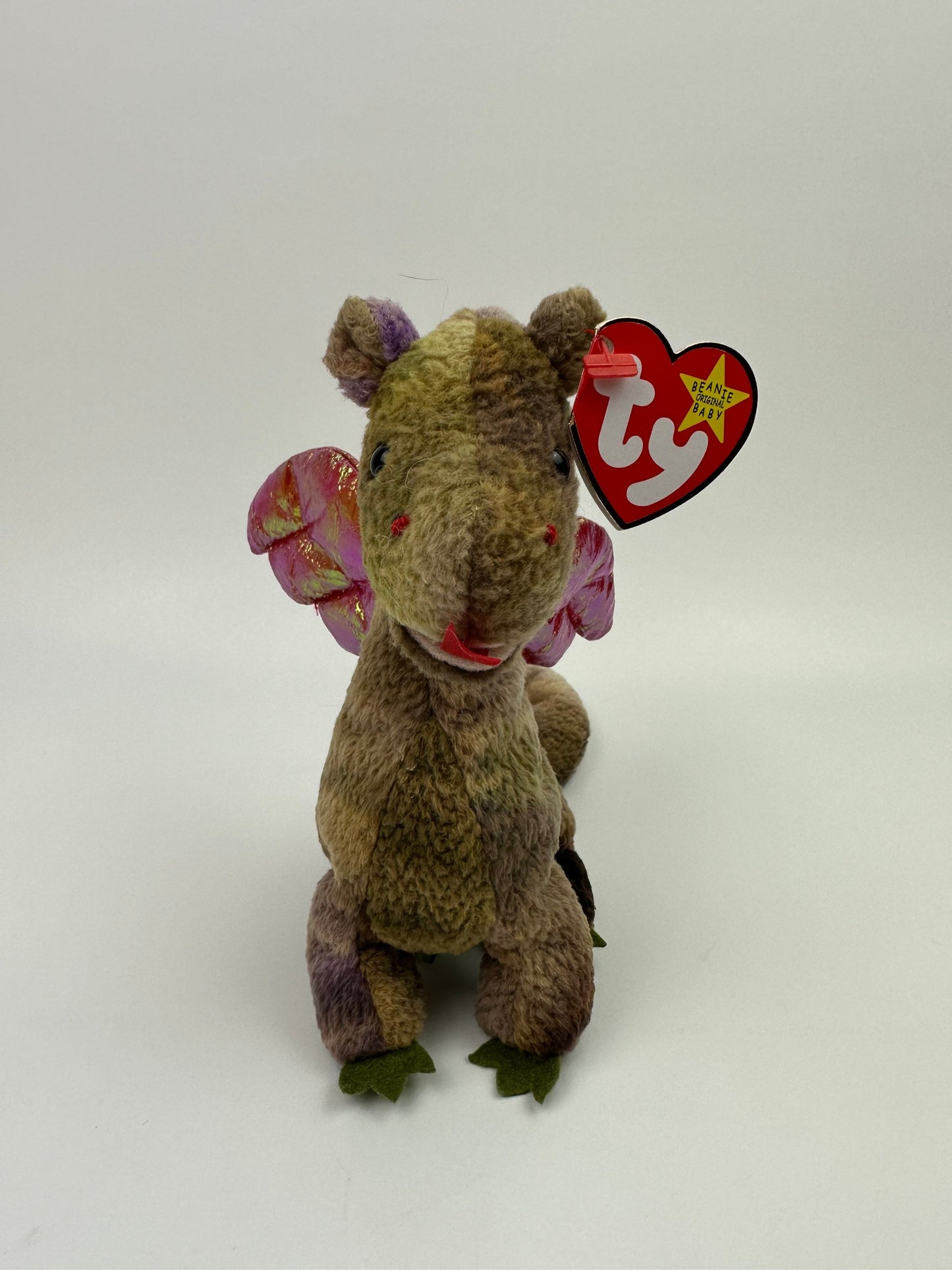 Ty Beanie Baby “Scorch” the Dragon - Colours Vary (7 inch)