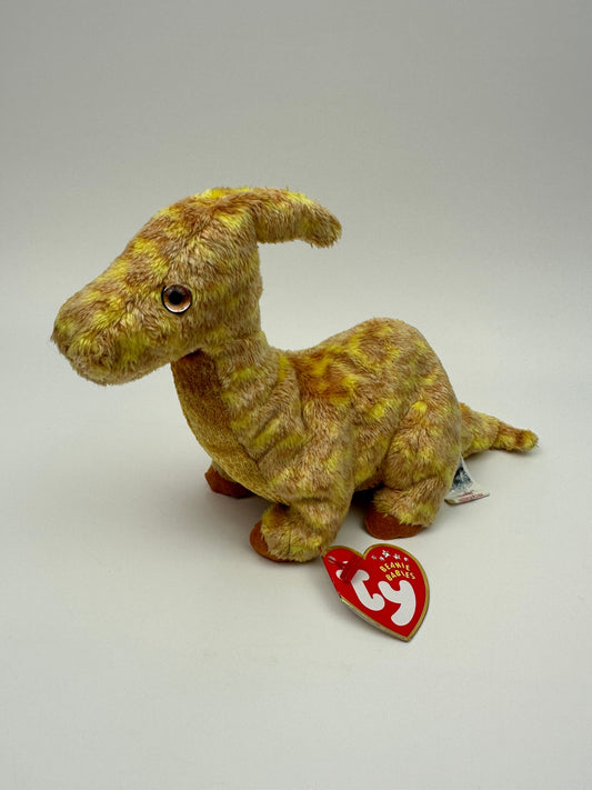 Ty Beanie Baby “Tooter” the Adorable Dinosaur  (8 inch)