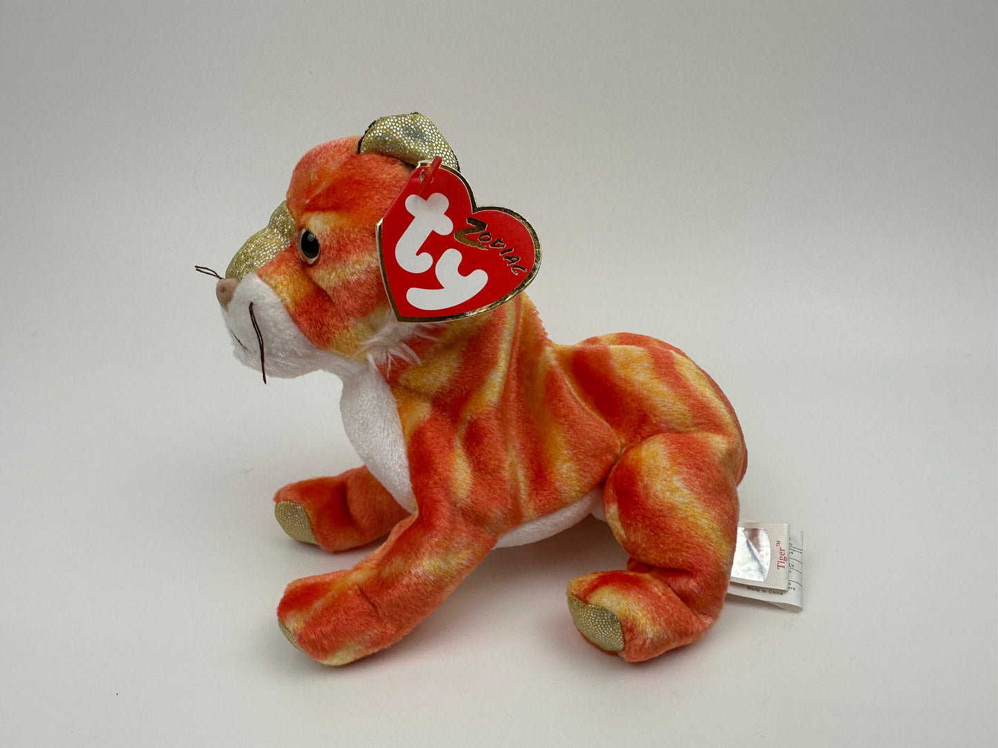 Ty Beanie Baby “Tiger” the Chinese Zodiac Tiger (6 inch)