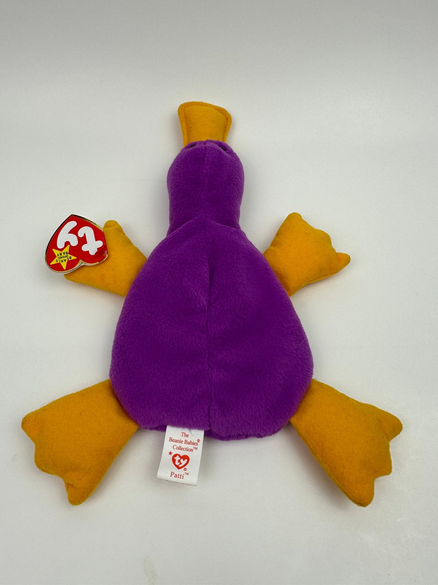 Ty Beanie Baby “Patti” the Platypus (9.5 inch)