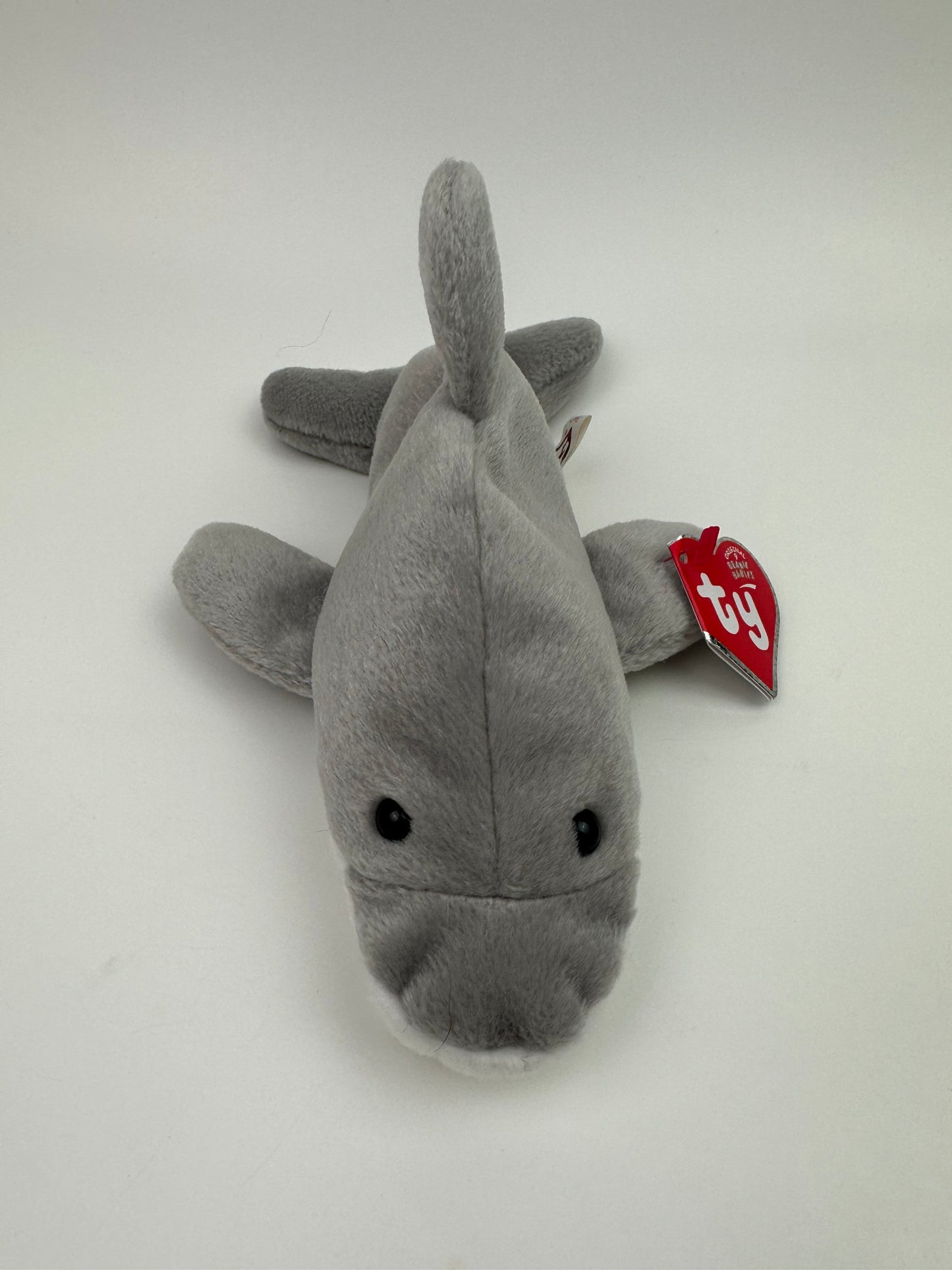 Ty Beanie Baby BBOC Exclusive (Beanie Baby Official Club) Flash the Dolphin! Original 9 Replica!