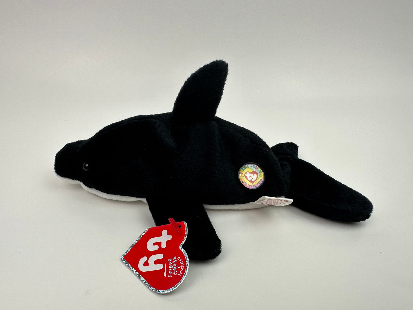 Ty Beanie Baby “Splash” the Whale - BBOC Exclusive *Rare* (8 inch)