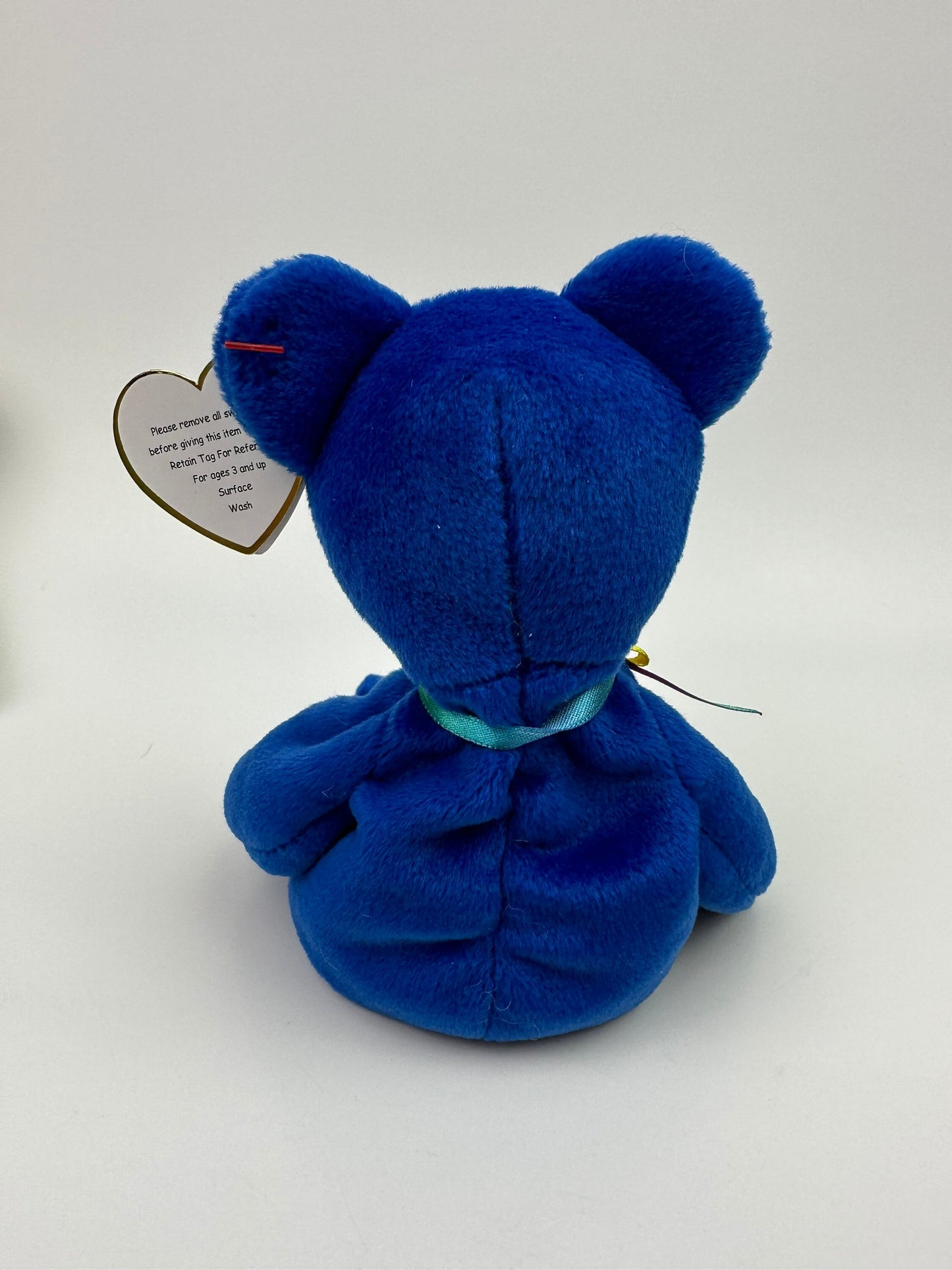 Ty Beanie Baby “Clubby” the Royal Blue Bear (8.5 Inch)