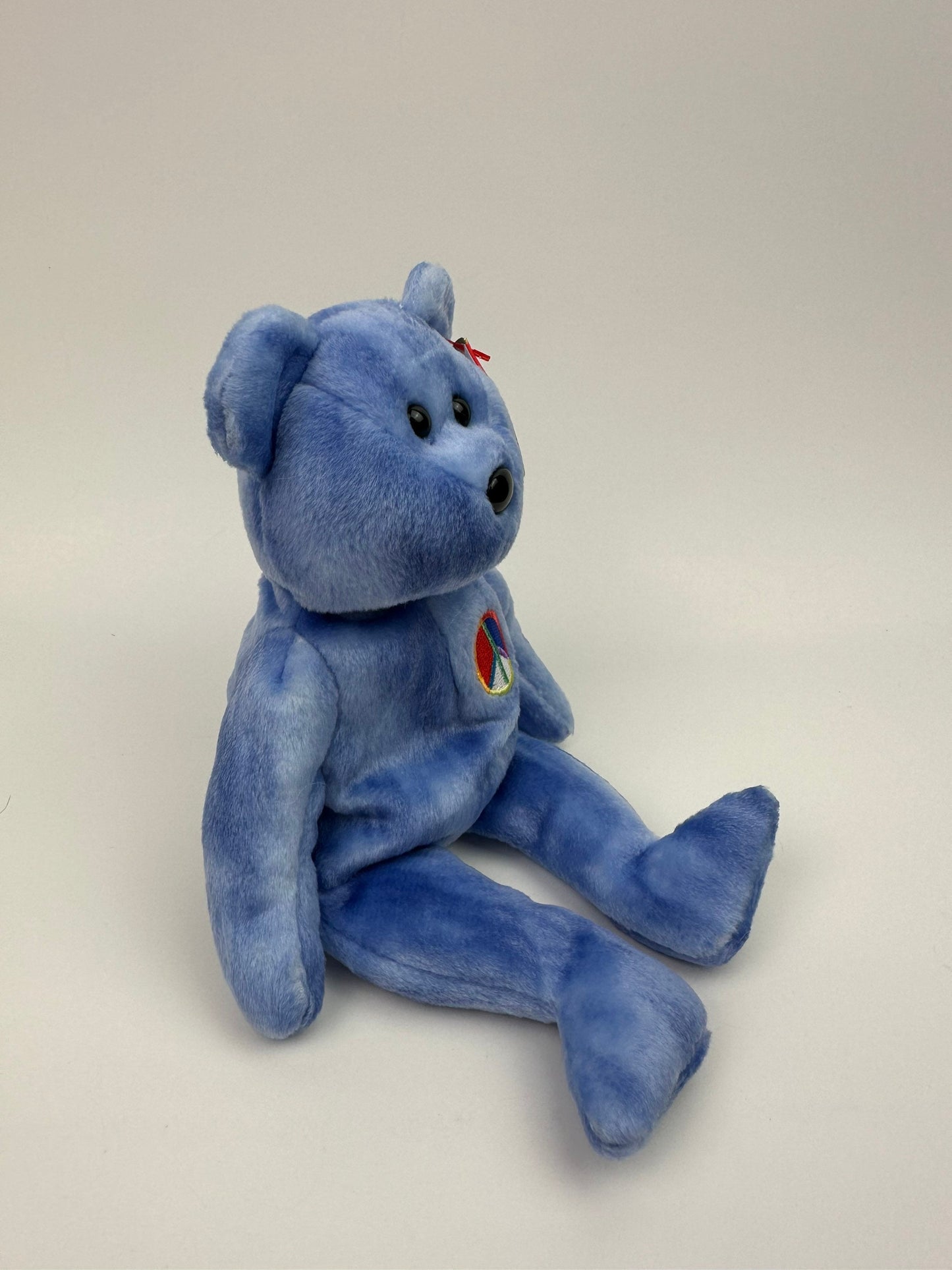 Ty Beanie Baby “Peace” the Blue Bear (8.5 inch)