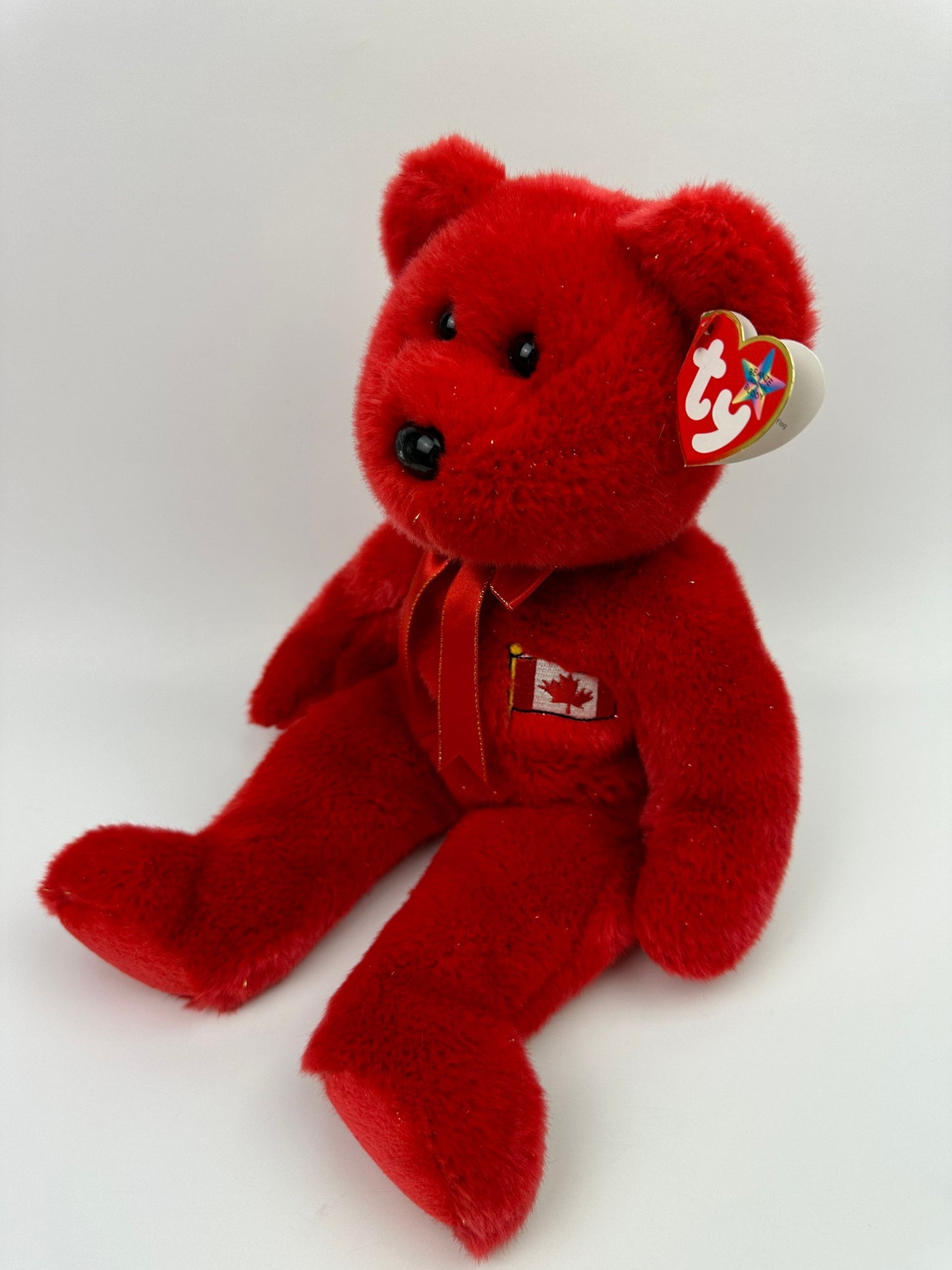 Ty Beanie Buddy “Pierre” the Red Canadian Bear  (14.5 inch)