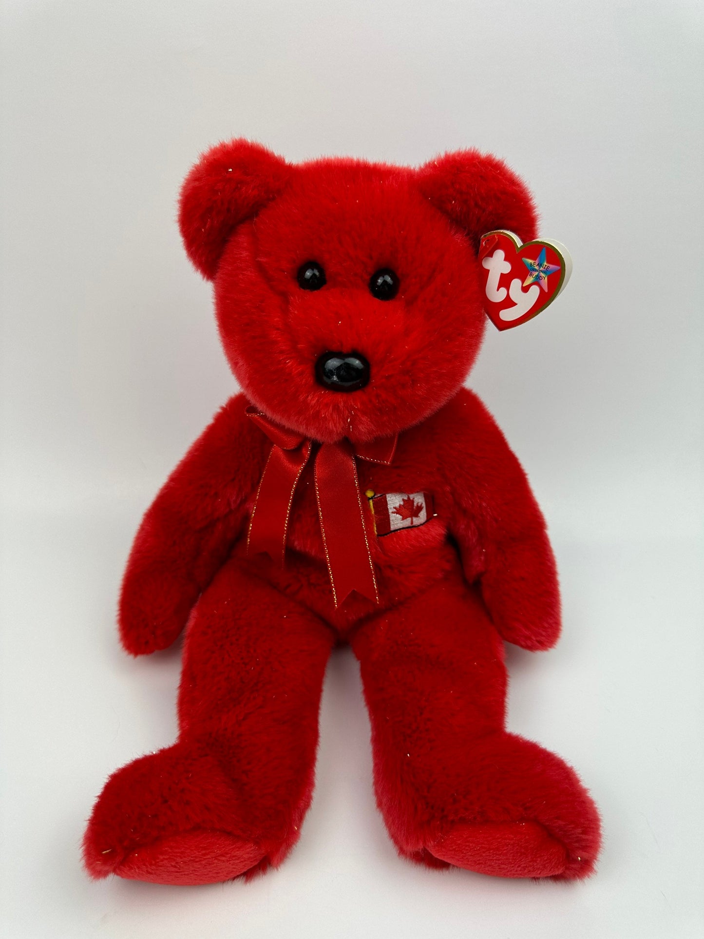 Ty Beanie Buddy “Pierre” the Red Canadian Bear  (14.5 inch)