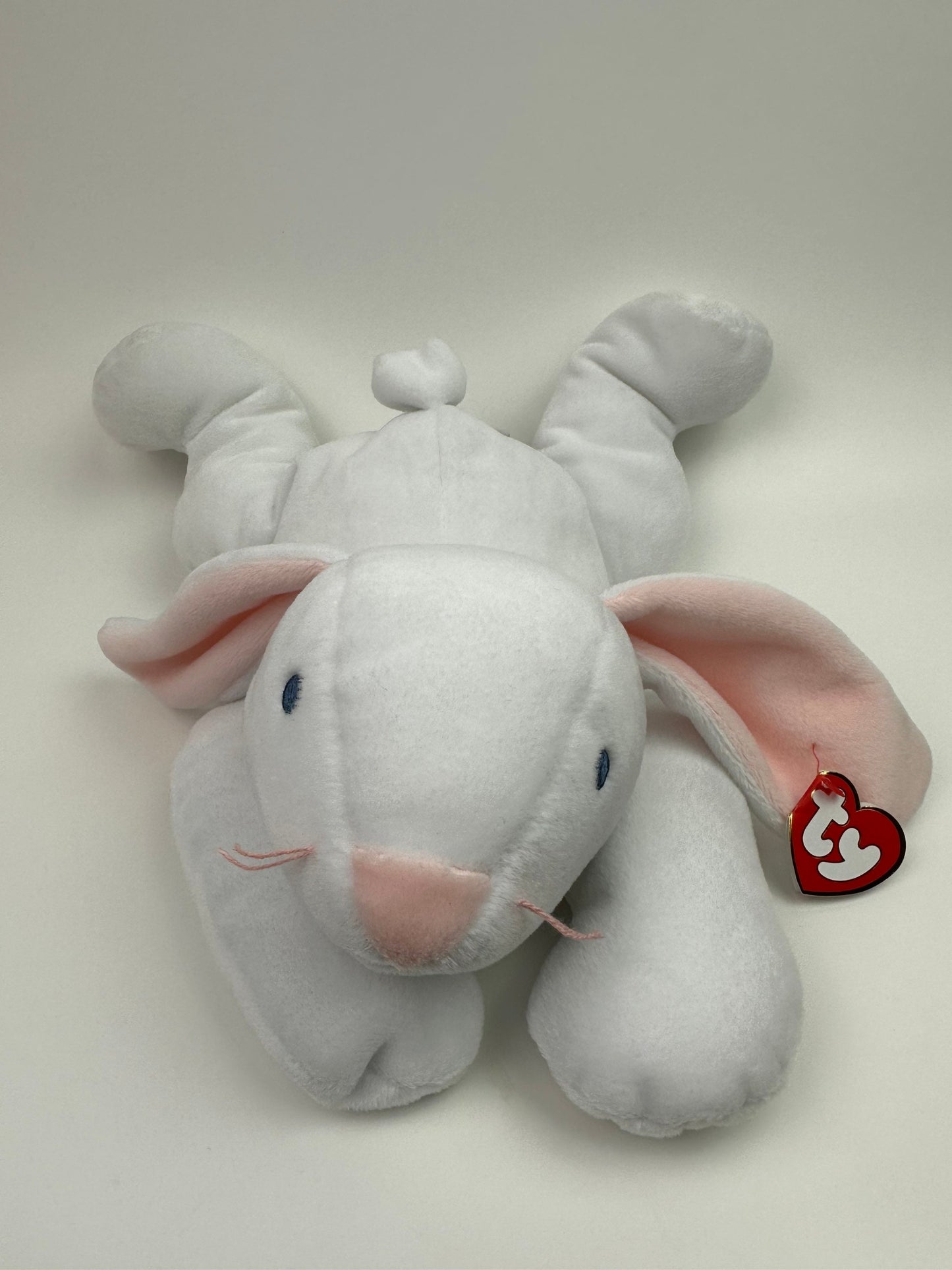 TY Pillow Pal “Clover” the White Bunny Rabbit! (14 inch)