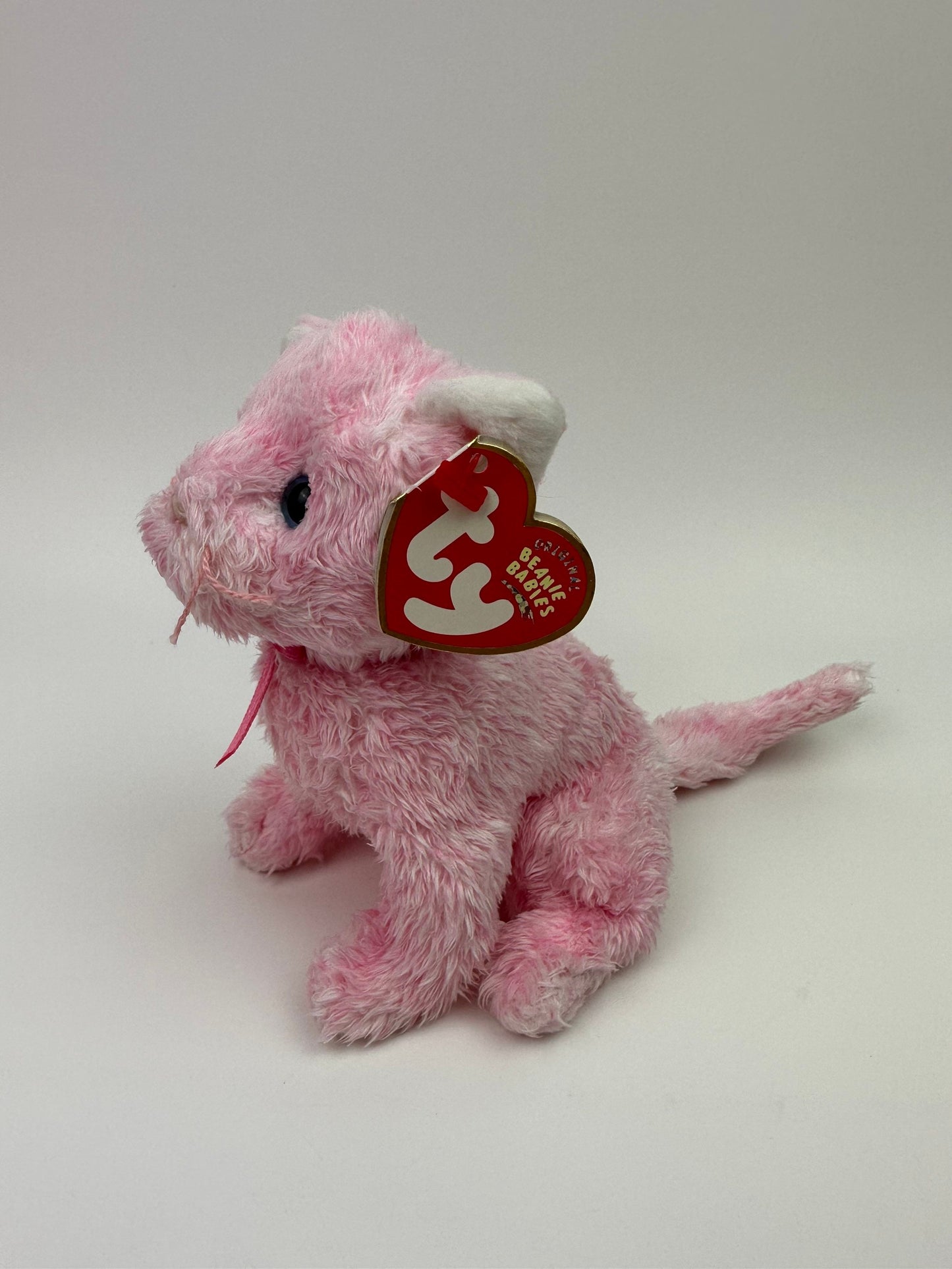 Ty Beanie Baby “Fleur” the Pink Cat ! (6 inch)