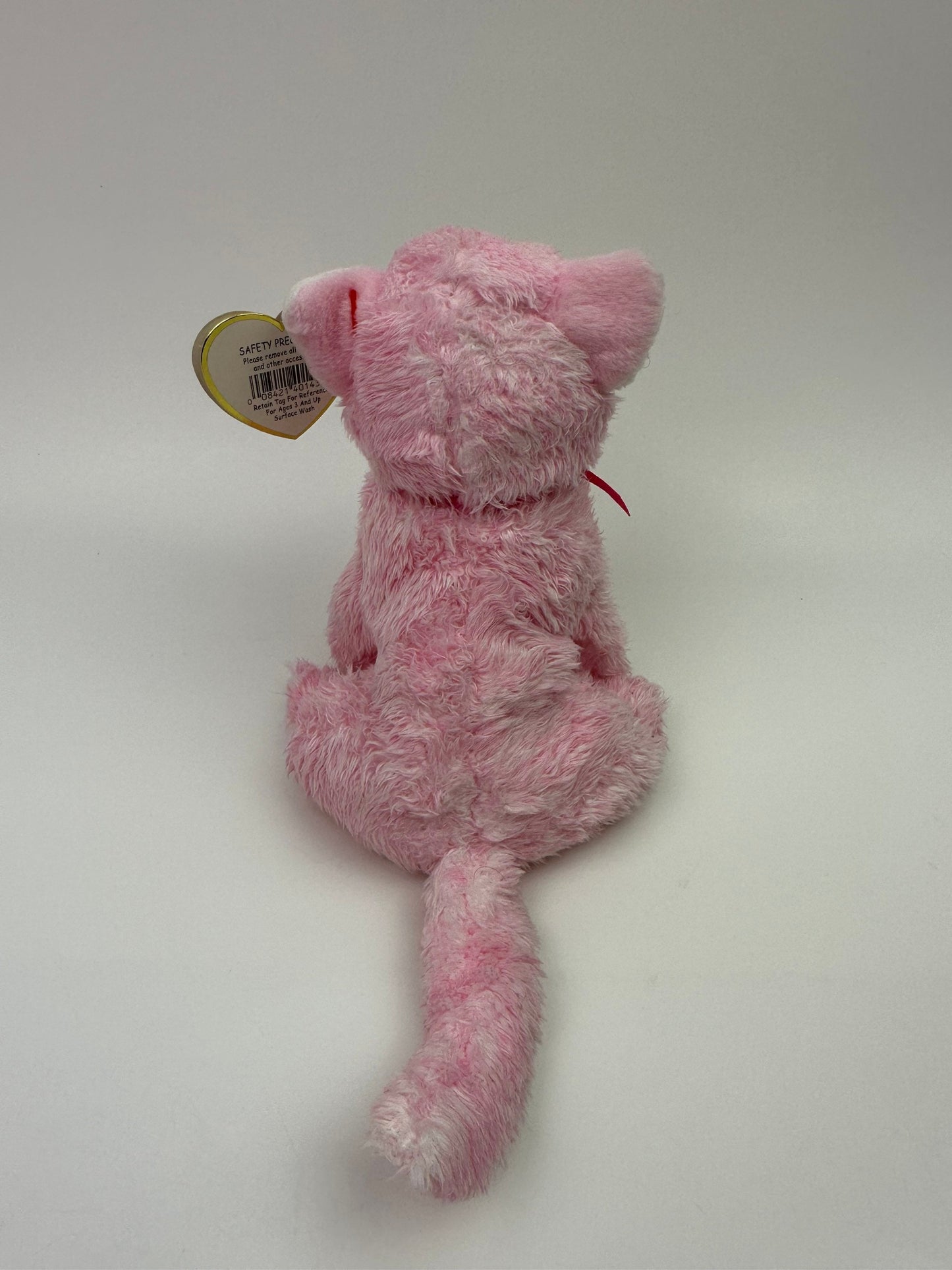 Ty Beanie Baby “Fleur” the Pink Cat ! (6 inch)