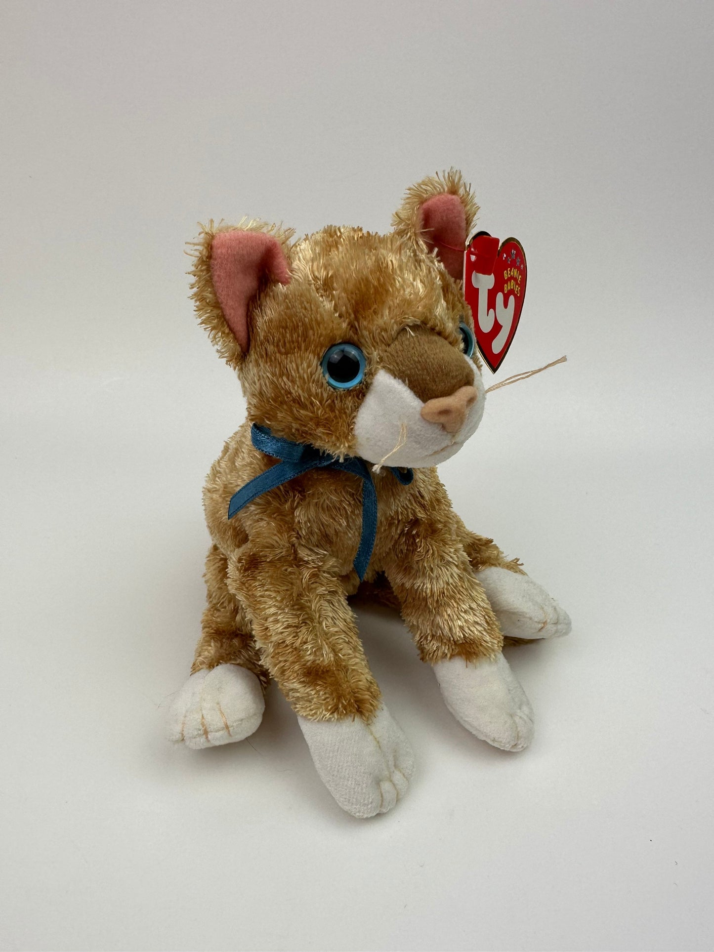 Ty Beanie Baby “Mattie” the Orange Tabby Cat (7 inch)