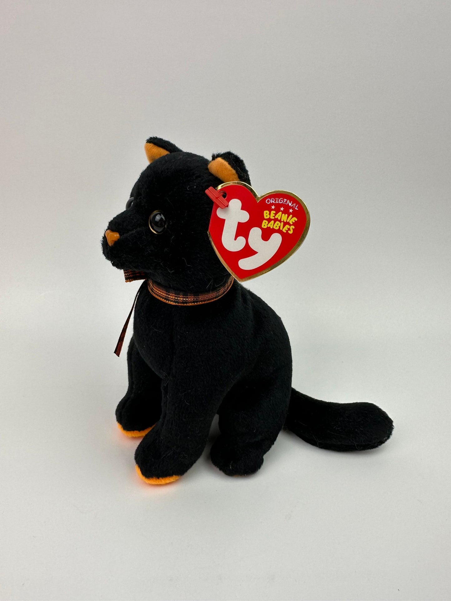 Ty Beanie Baby “Sneaky” the Halloween Cat *Rare* (6 inch)