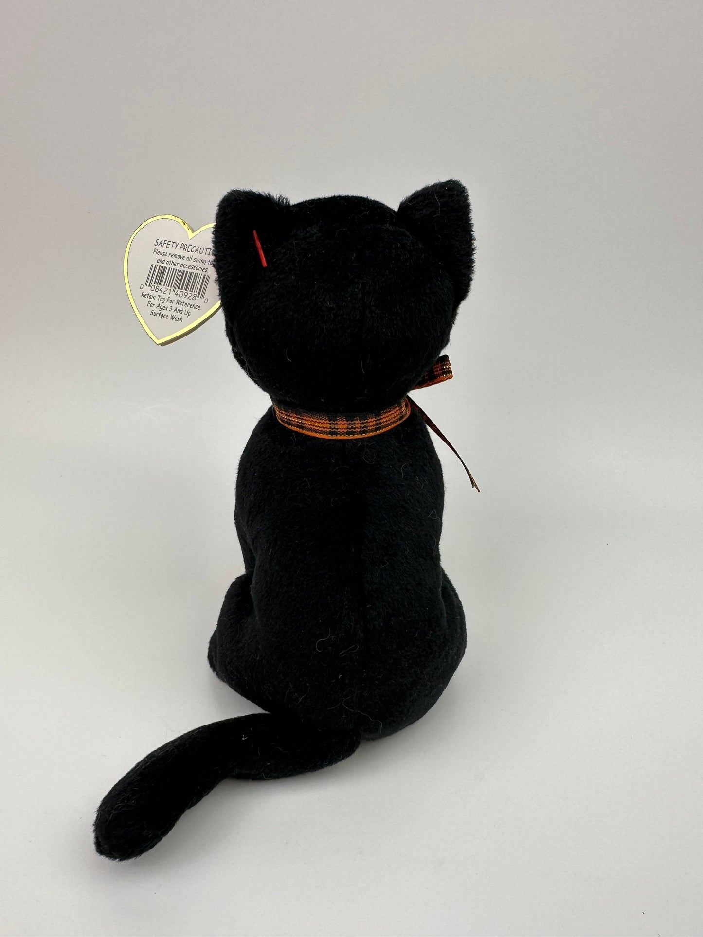 Ty Beanie Baby “Sneaky” the Halloween Cat *Rare* (6 inch)