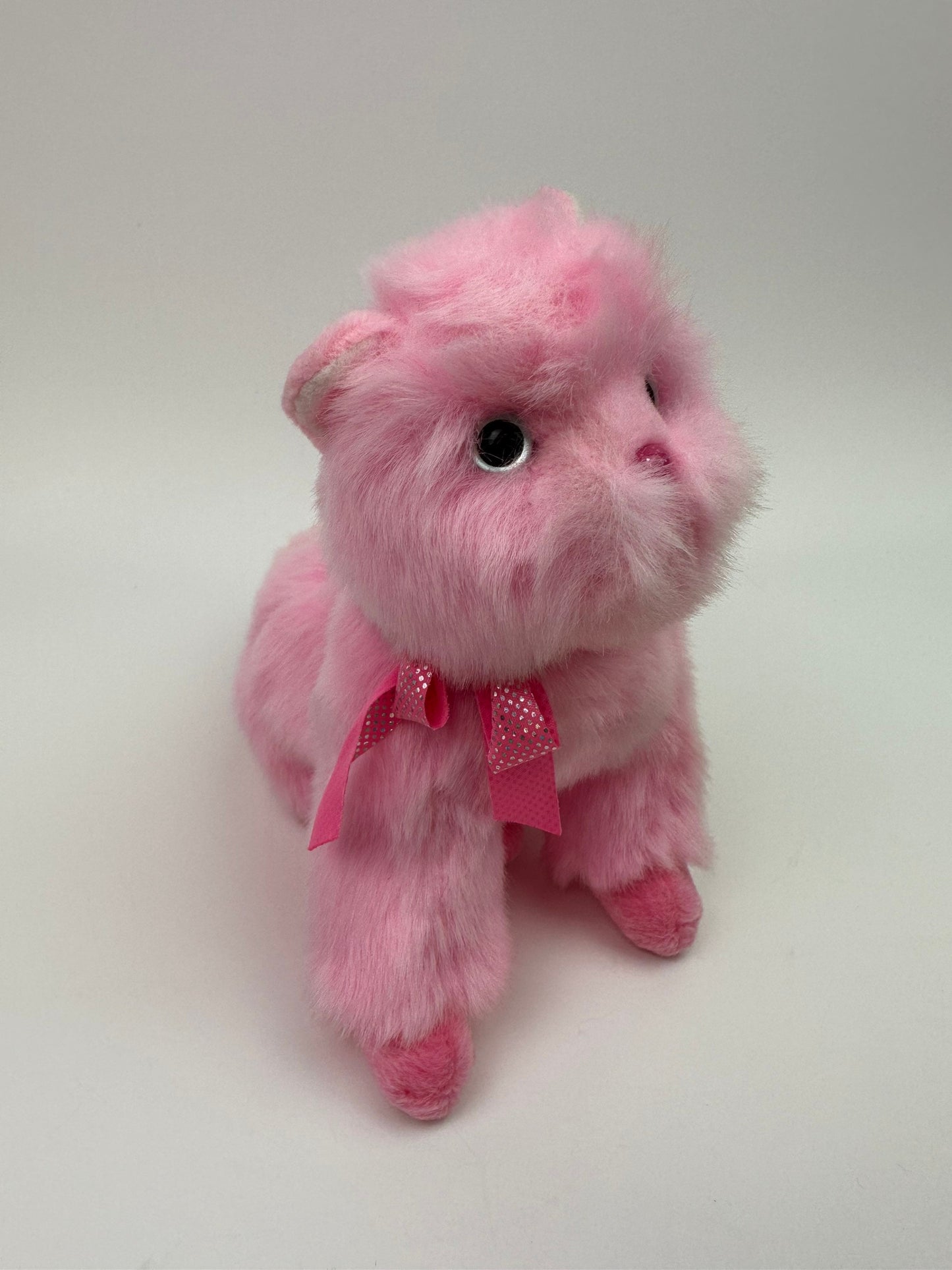 Ty Beanie Baby “Taffeta” the Pink Cat  - Pinkys Collection (7 inch)