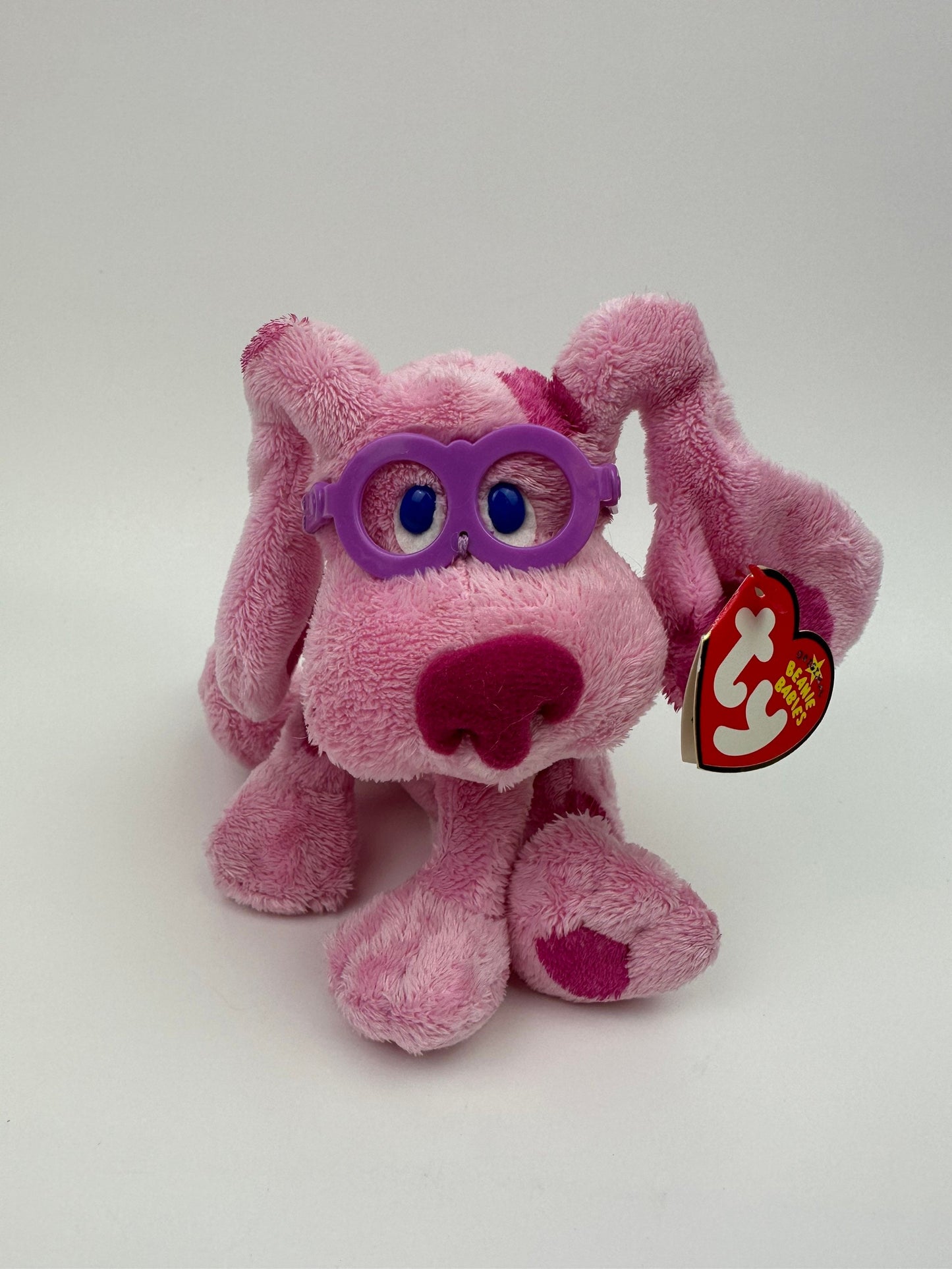 Ty Beanie Baby “Magenta” the Dog - Blue’s Clues *RARE* (6.5 inch)