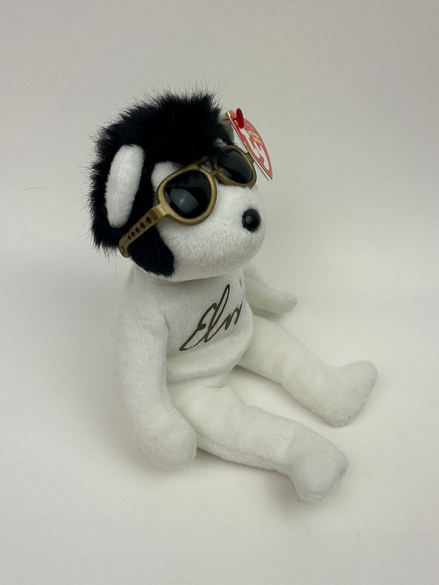 Ty Beanie Baby “Viva Las Beanies” the Elvis Presley Bear - Walgreen’s Exclusive (8.5 inch) Vintage 1990s 2000s Beanies