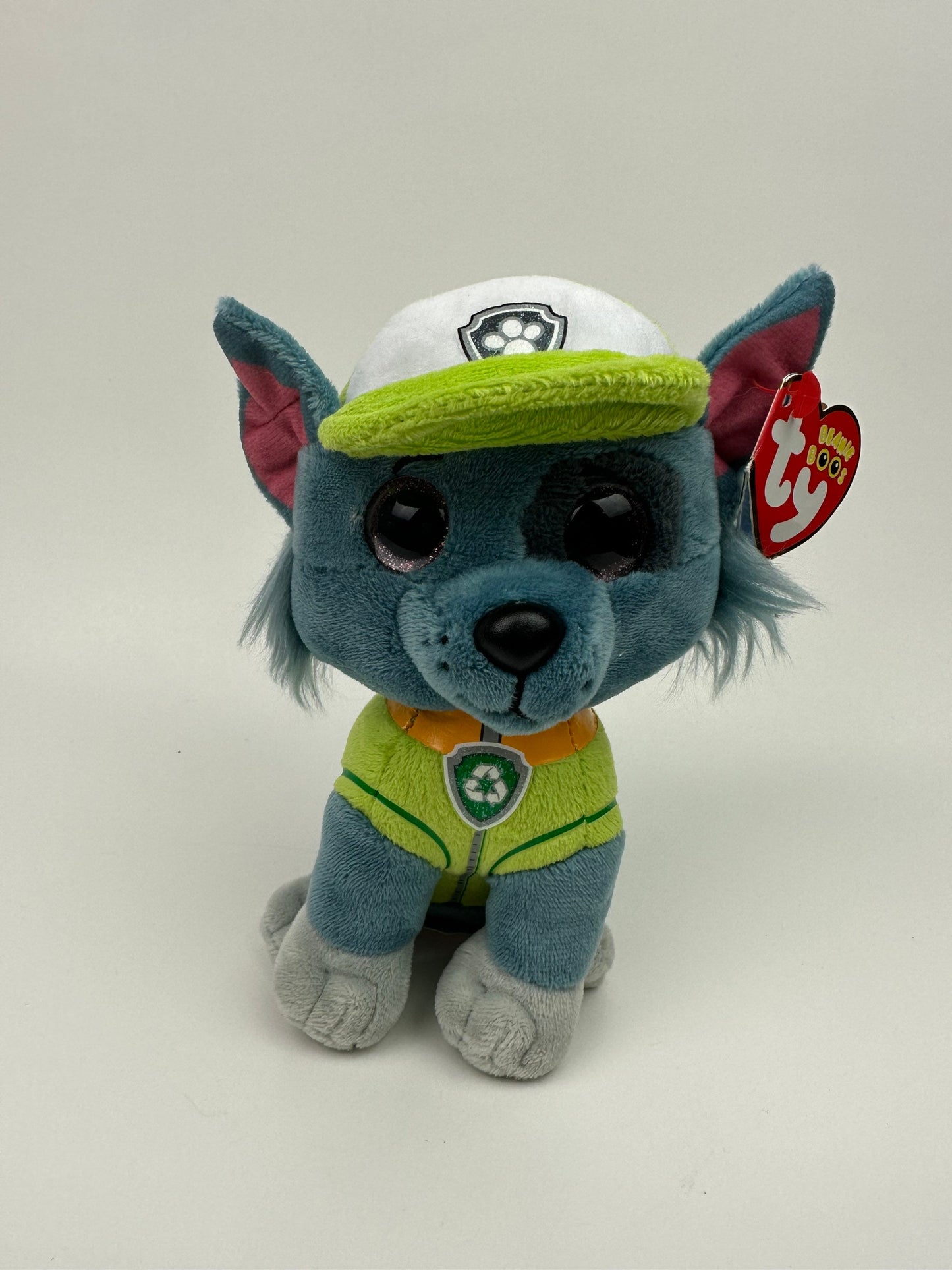 Ty Beanie Boo “Rocky” the Dog - Paw Patrol Dog Plush (6 inch)