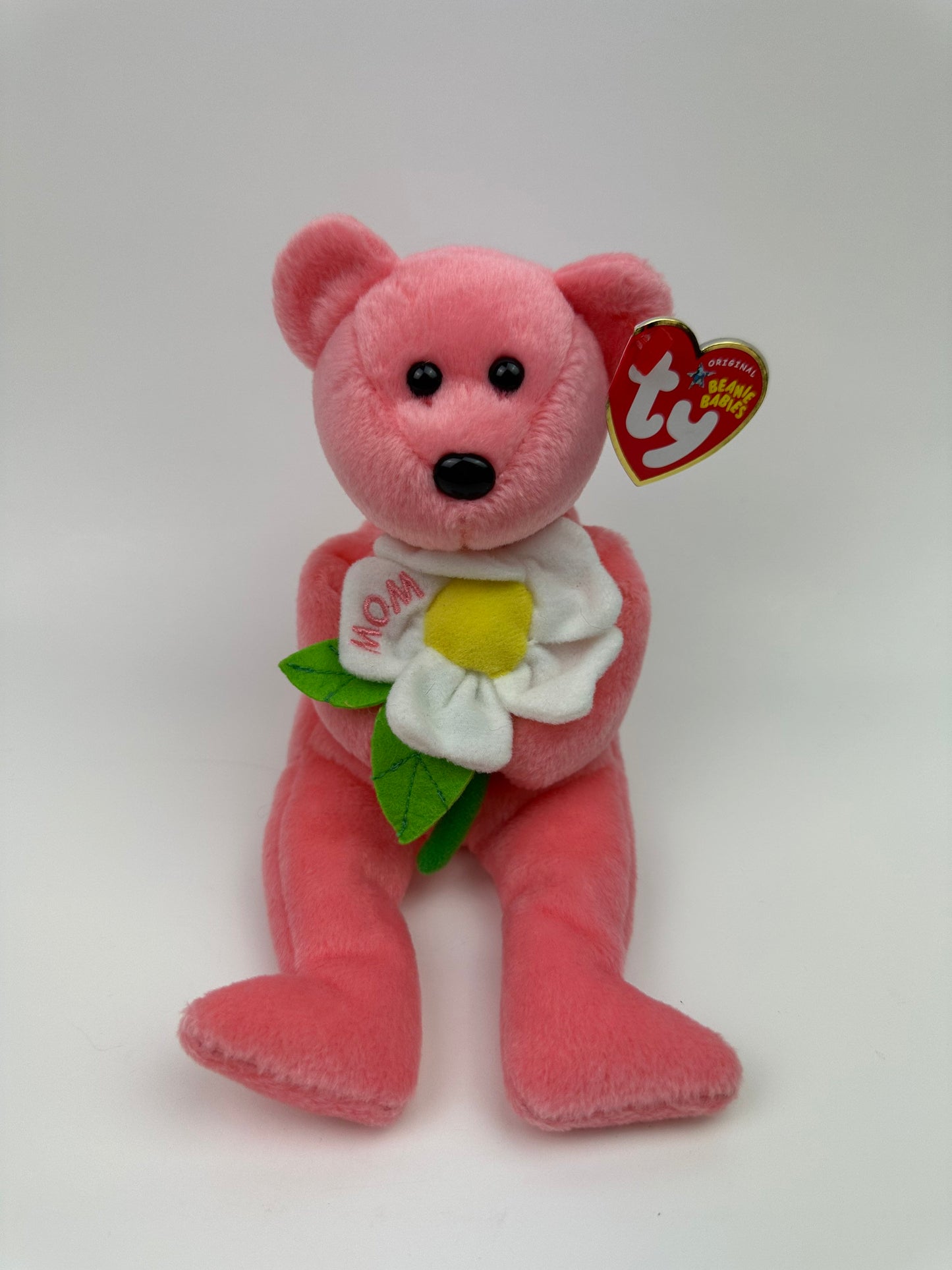 Ty Beanie Baby Bear “Dearly” the Mother’s Day or Gift for Mom Bears *Hallmark Gold Crown Exclusive* (8.5 inch)