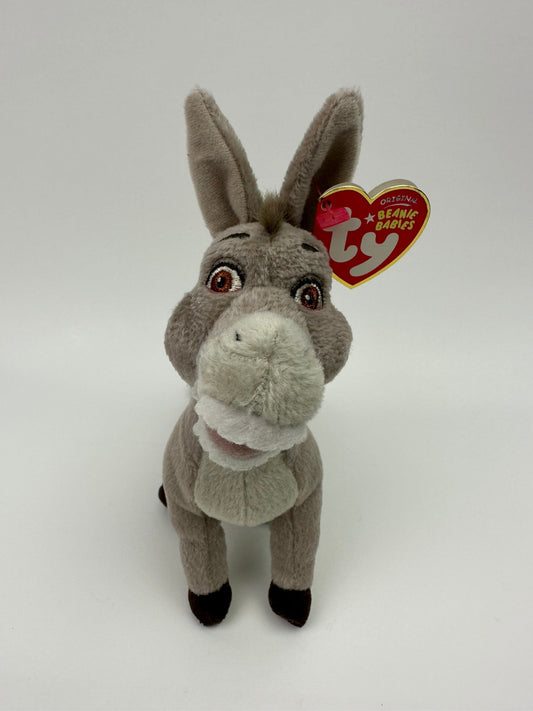 Ty Beanie Baby “Donkey” the Donkey - Shrek DVD Exclusive (7 inch)