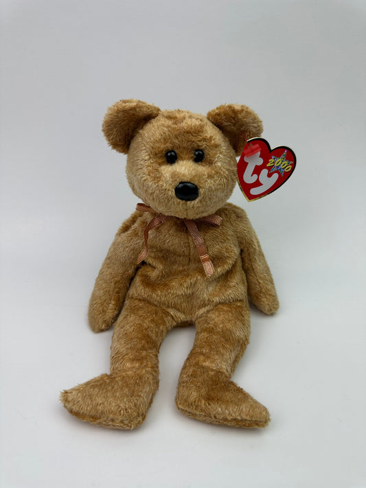 Ty Beanie Baby “Cashew” the Bear! (8.5 inch)