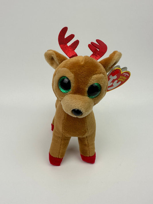 Ty Beanie Baby “Tinsel” the Holiday Reindeer (7 inch)