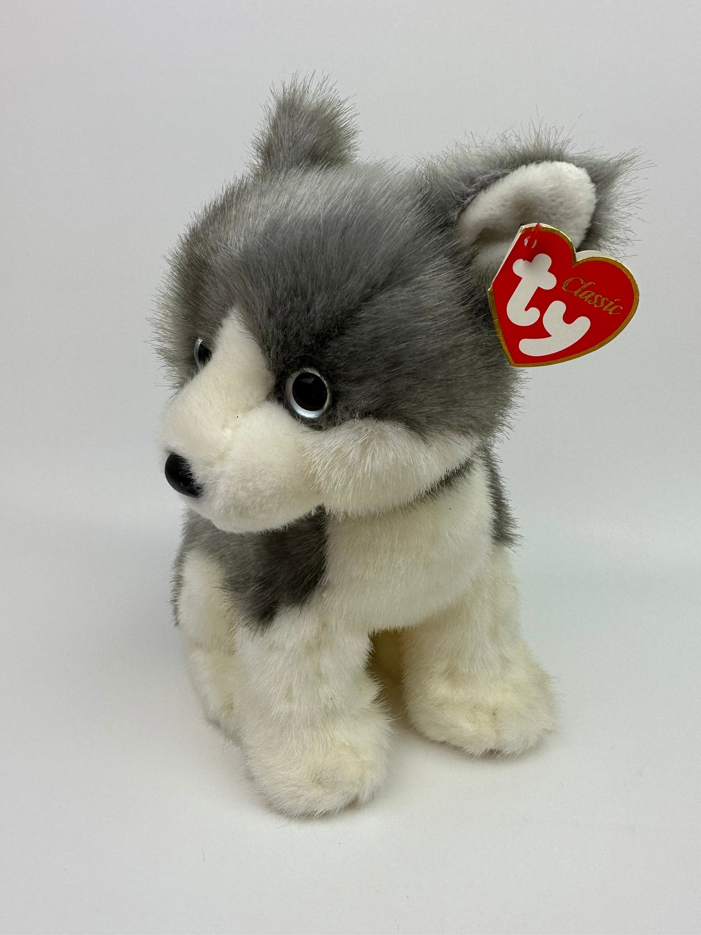 Ty Classics Collection “Boomtown” the Siberian Husky Dog ! (10 inch)