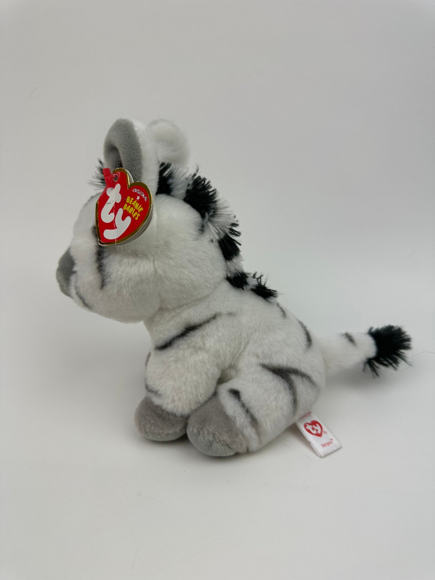 Ty Beanie Baby “Stripes” the Zebra - Non Mint Tag! (6 inch)