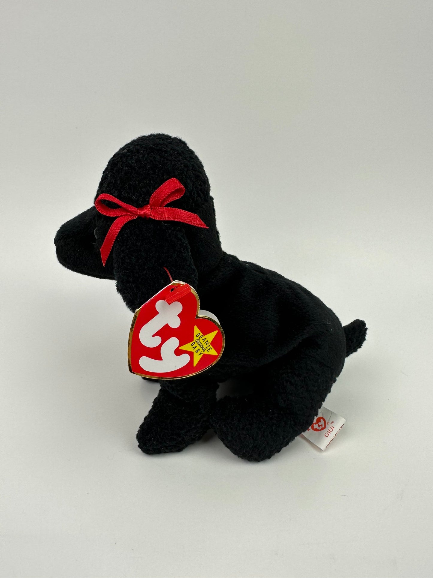 Ty Beanie Baby “Gigi” the Black Poodle Dog! (6 inch)