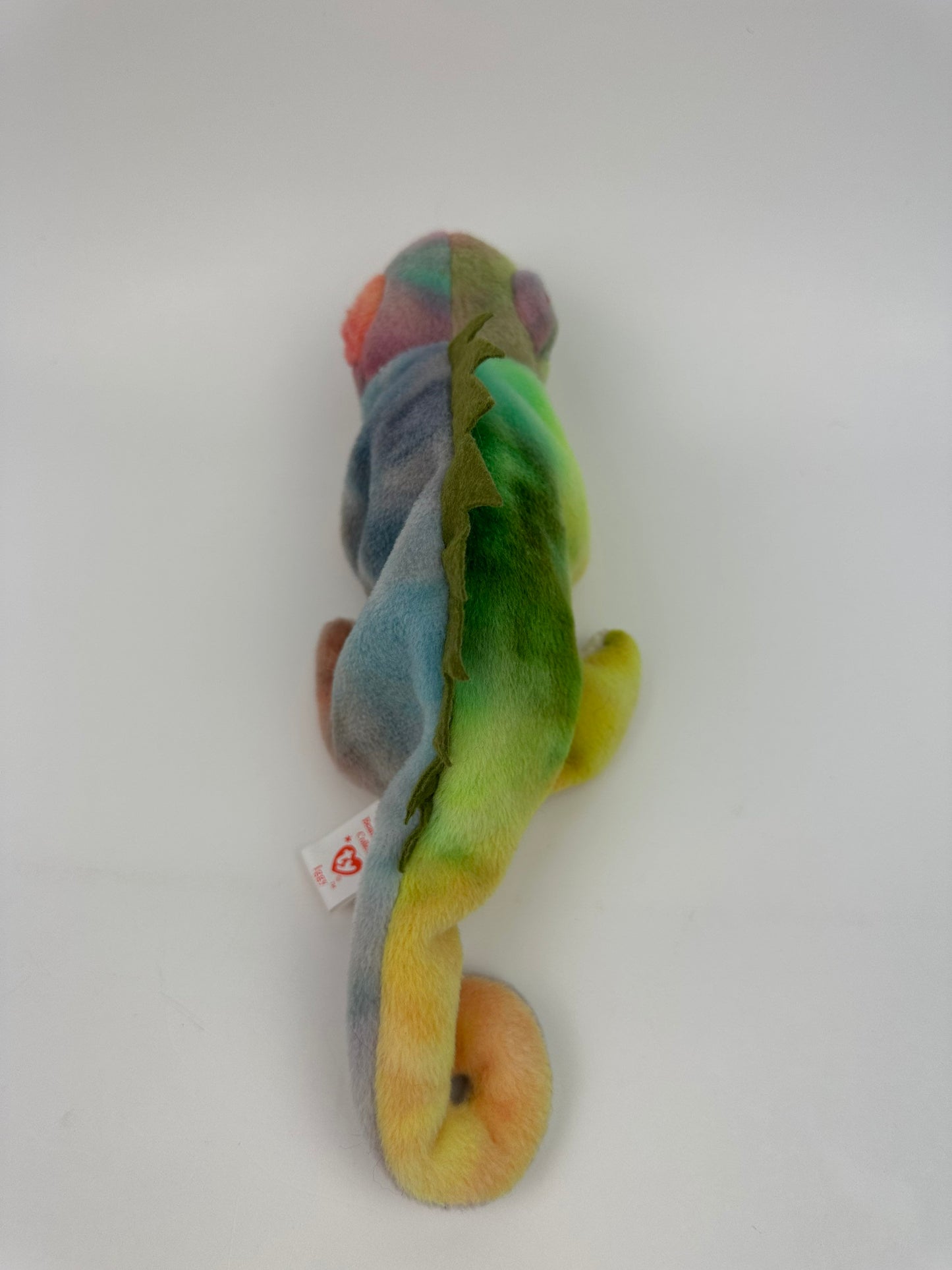 Ty Beanie Baby “Iggy” the Unique Coloured Tie-Dye Iguana! (9 inch)