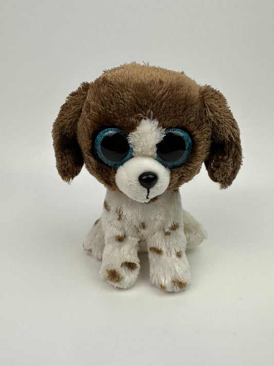 Ty Beanie Boo “Muddles” the Dog - No Hang Tag (6 inch)