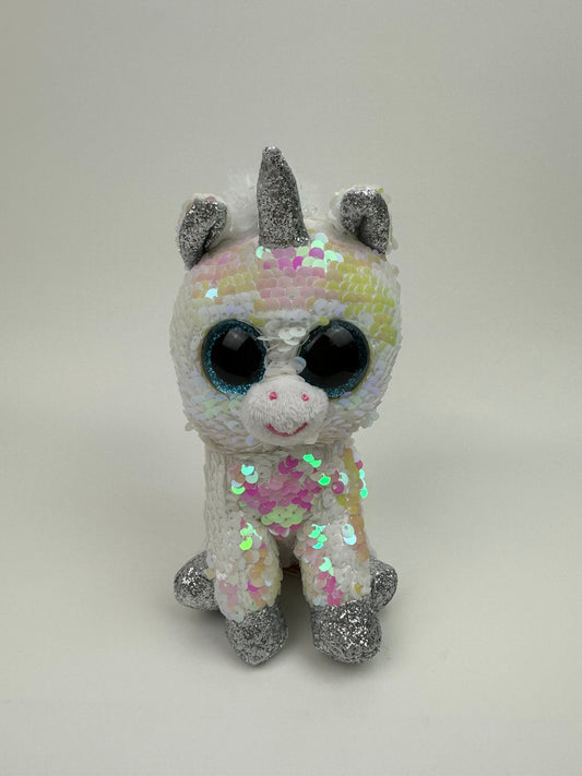 Ty Flippables “Diamond” the Sequin Unicorn - No Hang Tag (6 inch)