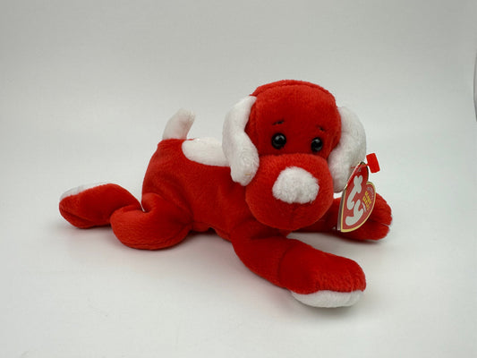 Ty Beanie Baby Sugar-Pie the Love Dog! (7 inch)