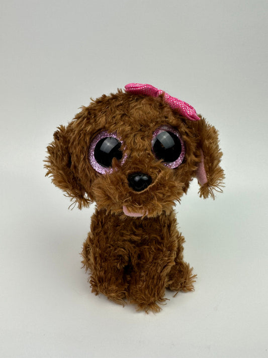 Ty Beanie Boo “Maddie” the Brown Dog - No Hang Tag (6 inch)