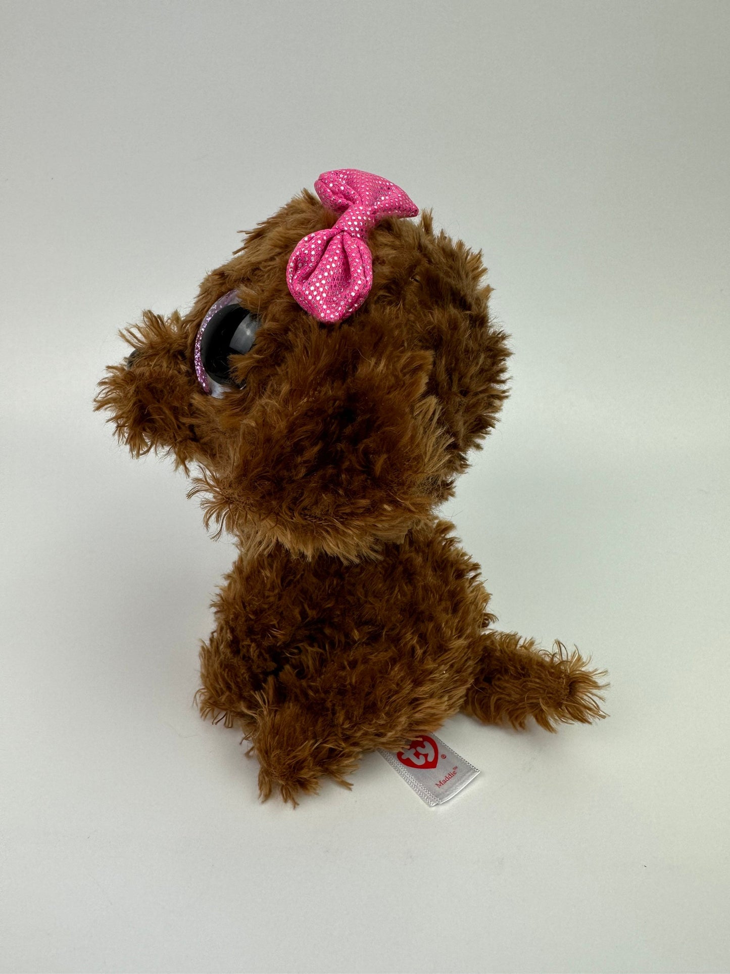 Ty Beanie Boo “Maddie” the Brown Dog - No Hang Tag (6 inch)