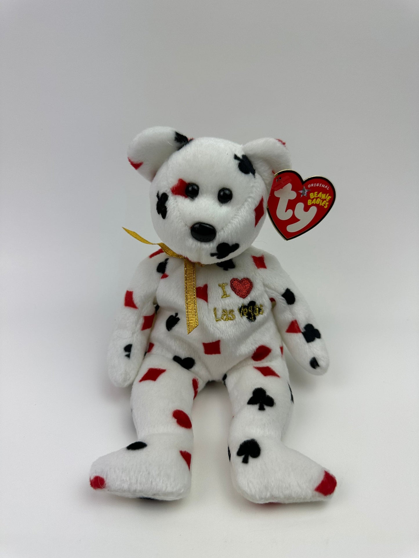 Ty Beanie Baby “Las Vegas” the I Love Las Vegas Bear - Las Vegas Exclusive (8.5 inch)