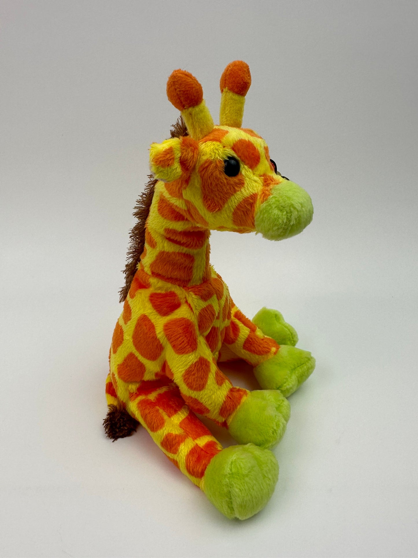 Ty Beanie Baby “Giraffiti” the Giraffe  - Circus Beanie (7 inch)