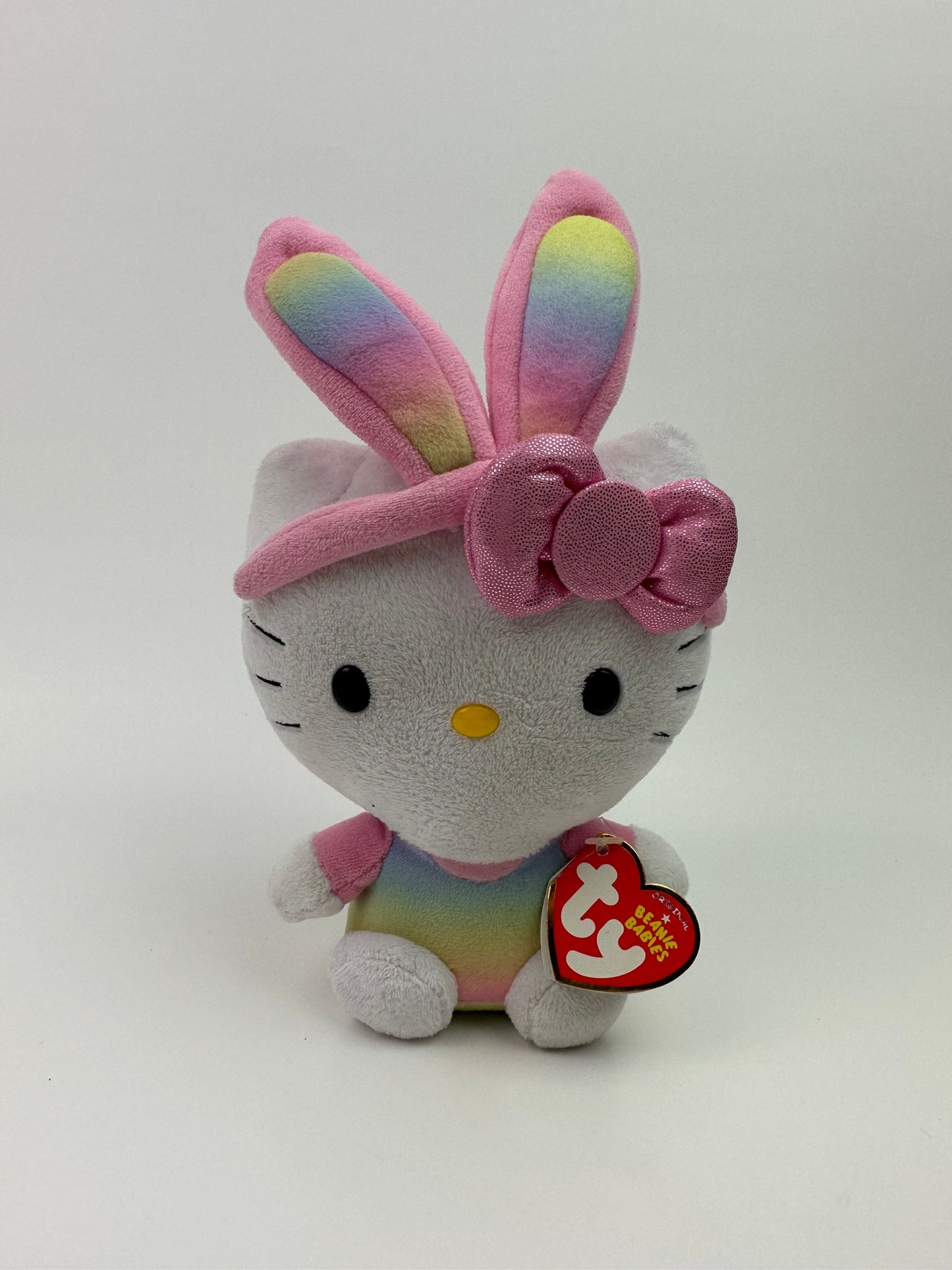 Ty Beanie Baby Vintage "Hello Kitty” the Hello Kitty Plush with Bunny Ears (5.5 inch)