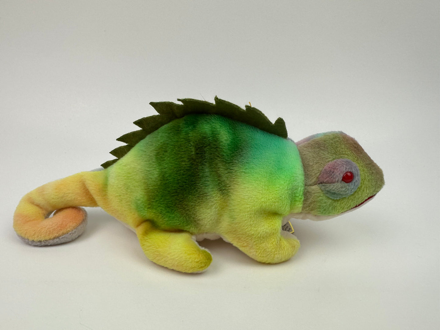 Ty Beanie Baby “Iggy” the Unique Coloured Tie-Dye Iguana! (9 inch)