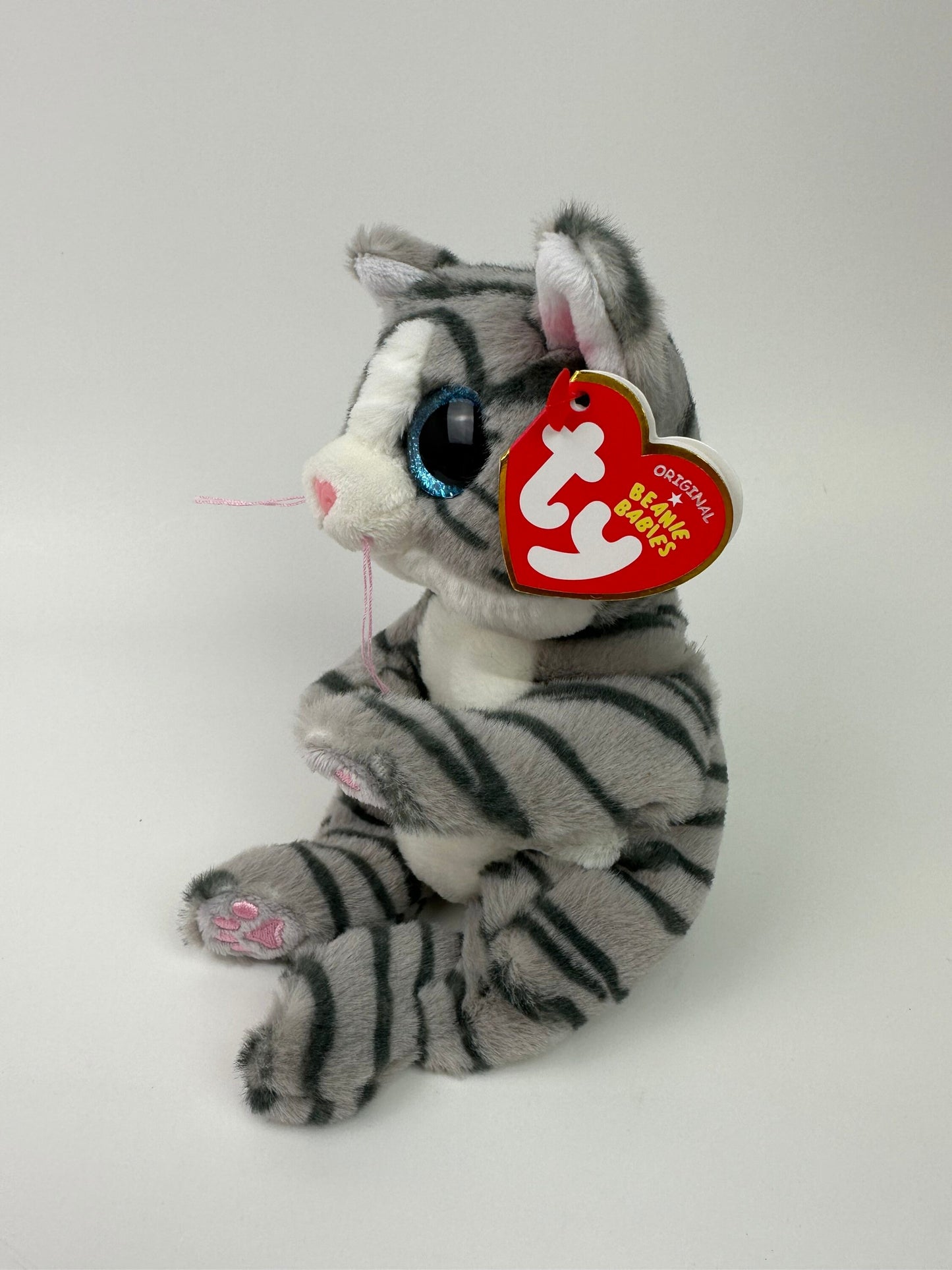 Ty Beanie Baby “Mitzi” the Tabby Cat! (8 inch)