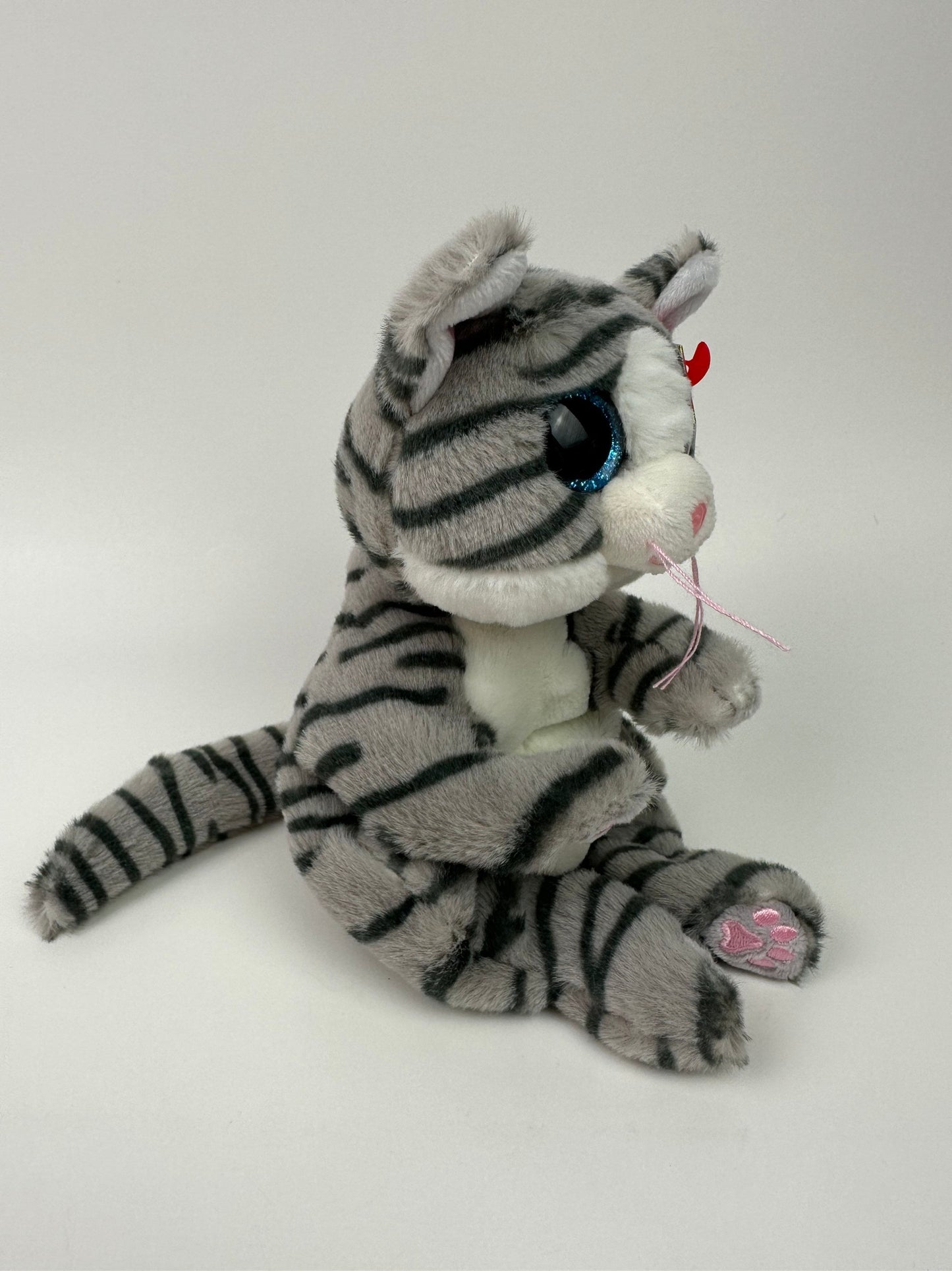 Ty Beanie Baby “Mitzi” the Tabby Cat! (8 inch)