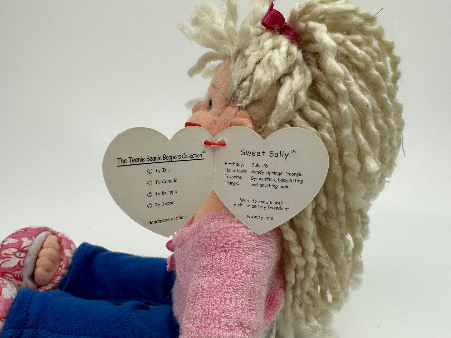 Ty Teenie Bopper “Sweet Sally” the Adorable Doll (9 inch)