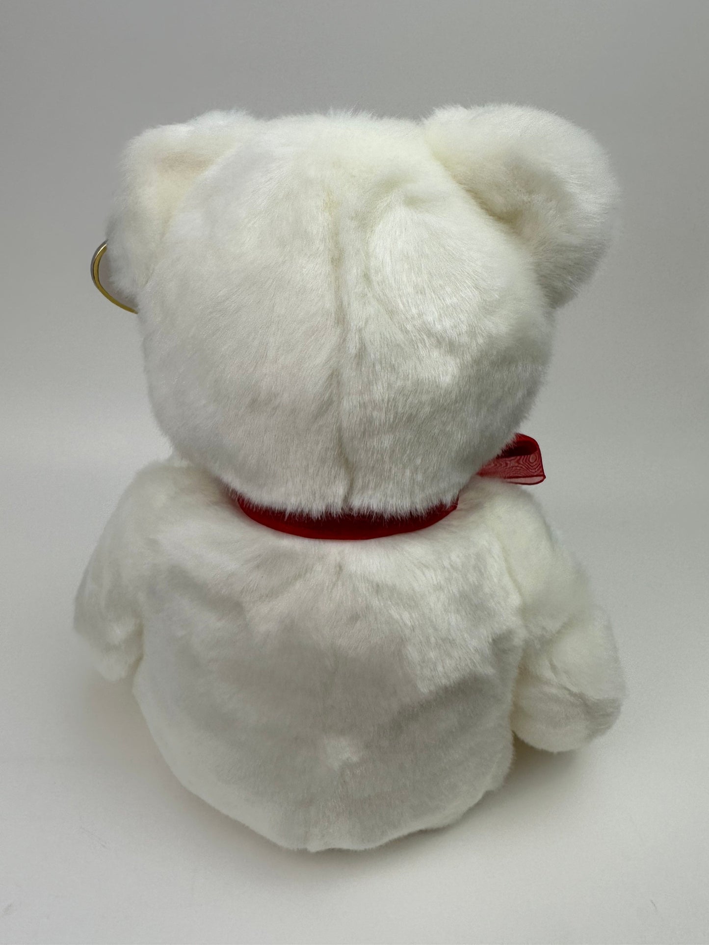 Ty Valentine’s Day Beanie Buddy “Valentino” The White Bear (13.5 inch)