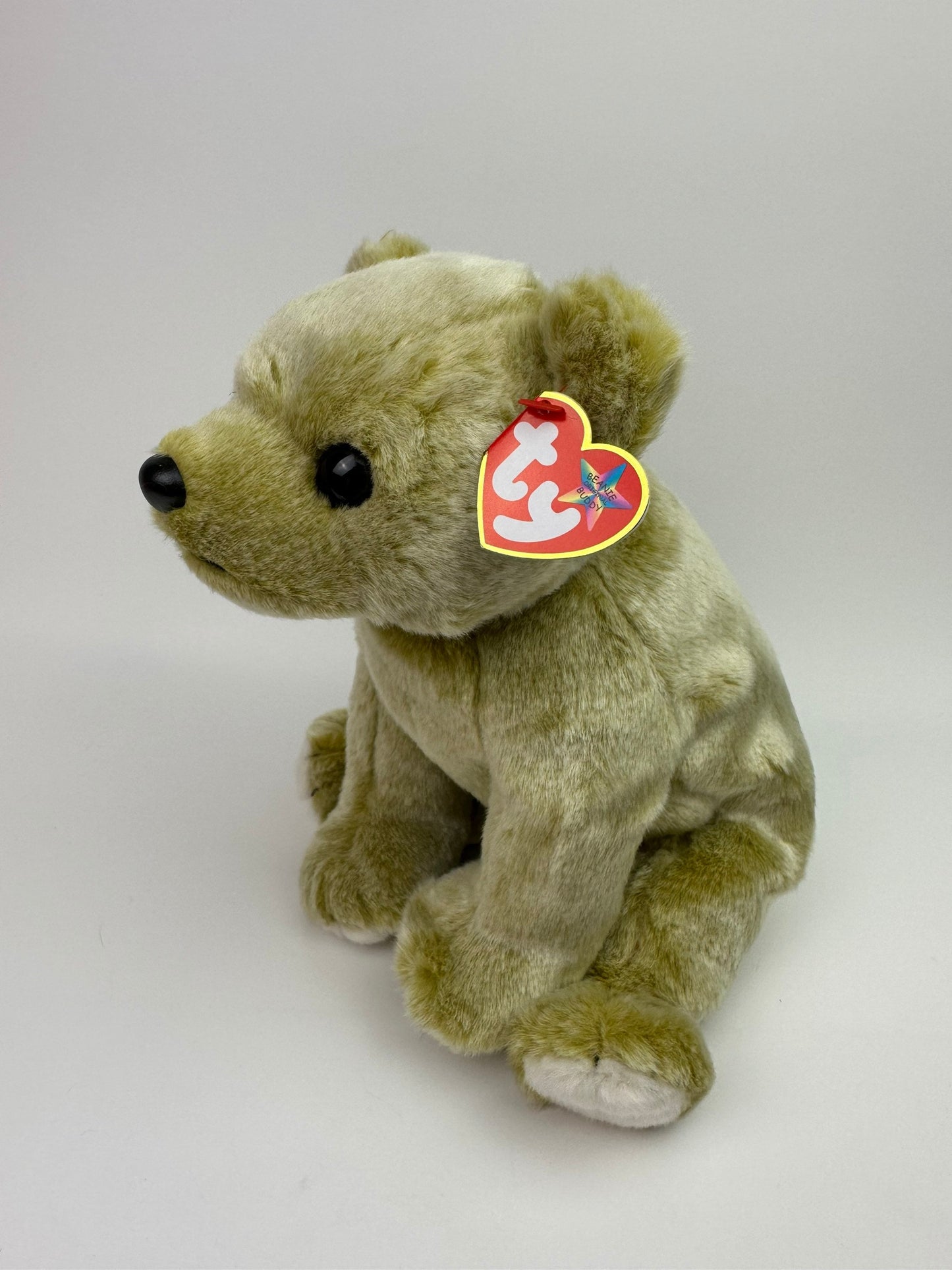 Ty Beanie Buddy “Almond” the Bear (10 inch)