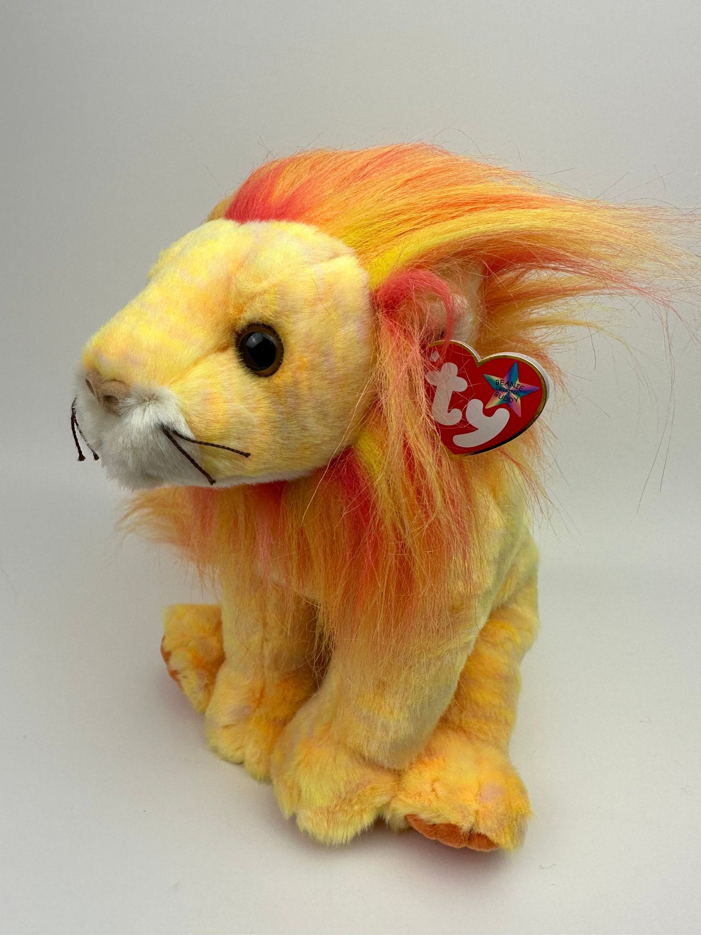 Ty Beanie Buddy “Bushy” the Lion! (9.5 inch)