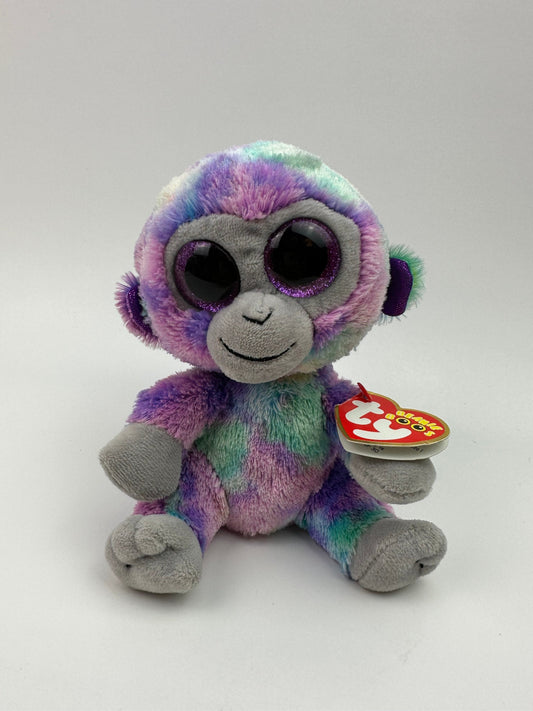 Ty Beanie Boo “Zuri” the Purple and Blue Monkey (6 inch)