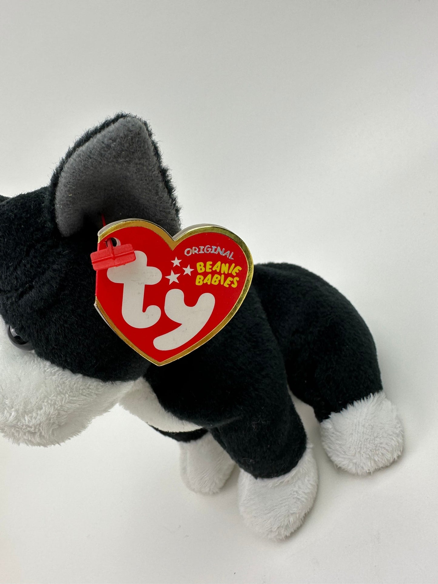 Ty Beanie Baby “Tux” the Boston Terrier Dog *Extremely Rare* (6 inch)