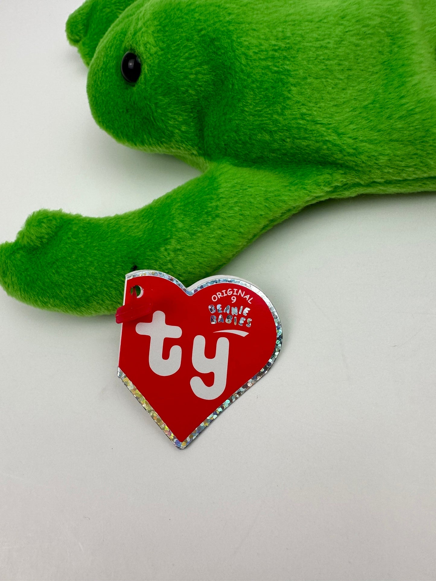 Ty Beanie Baby “Legs” the Frog BBOC Exclusive (Beanie Baby Official Club) Original 9 Replica *Rare* (9 inch)