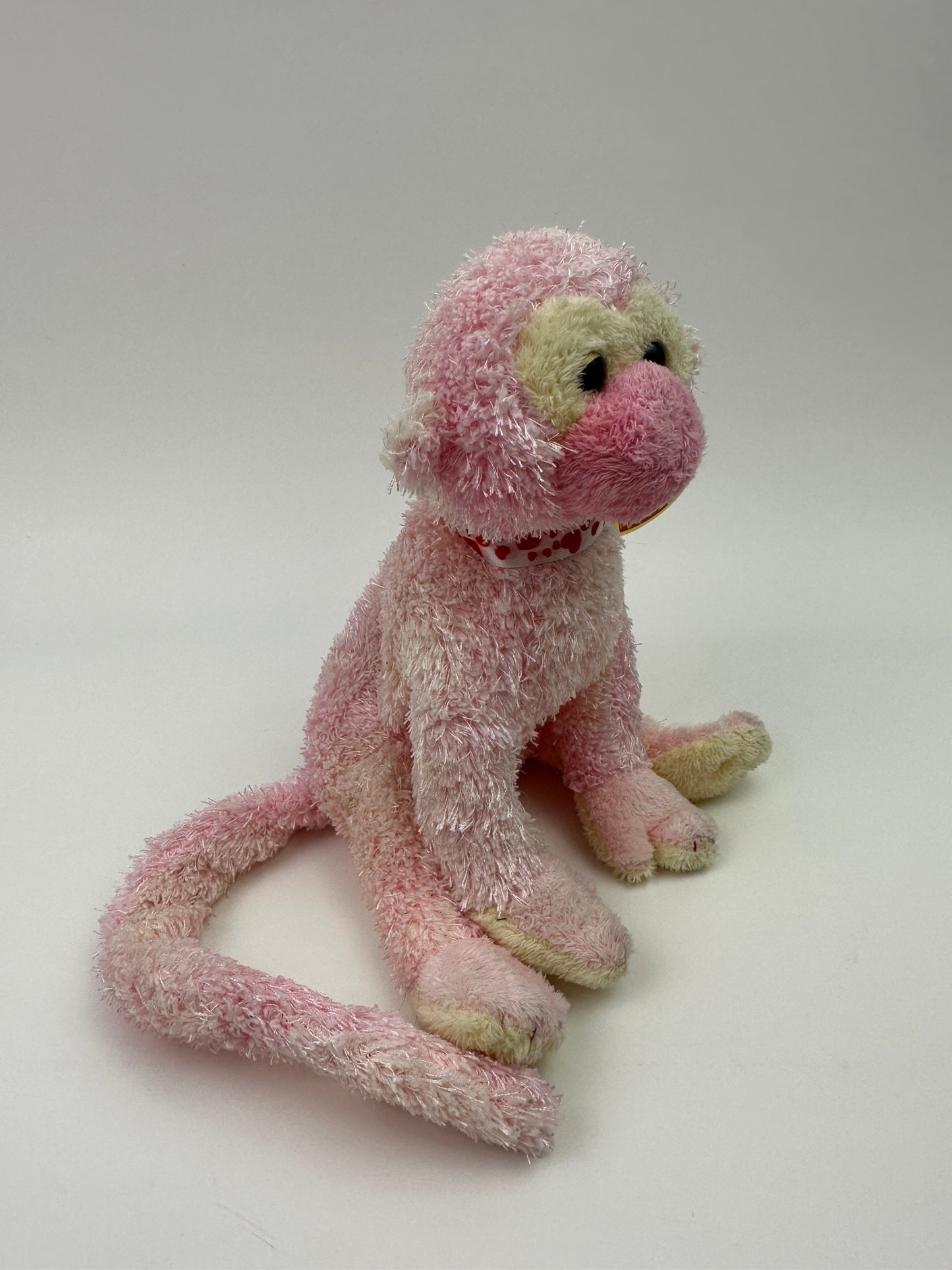 Ty Beanie Baby “Poet” the Pink Monkey! (6 inch)