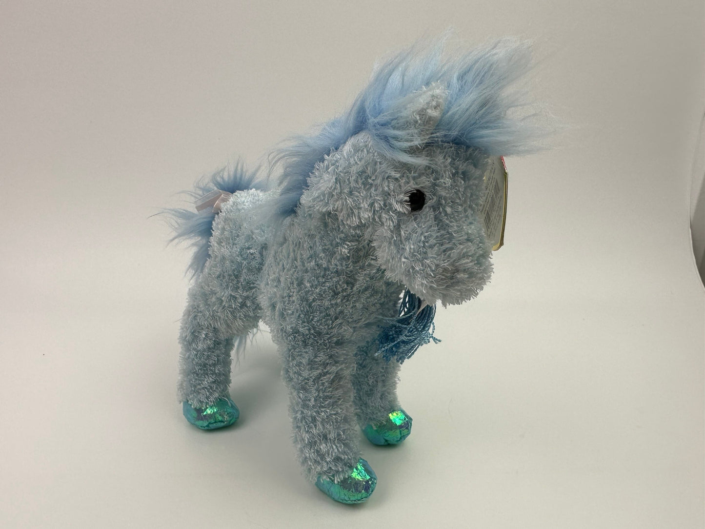 Ty Beanie Baby “Charming” the Blue Horse (6.5 inch)